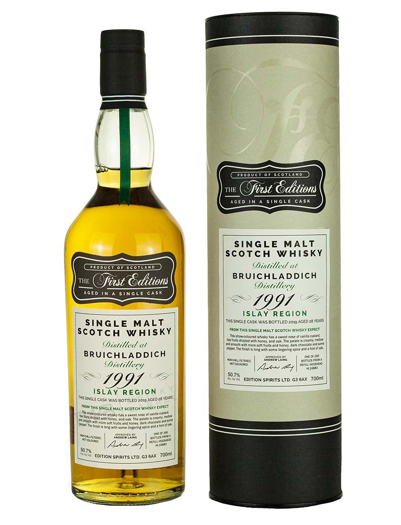 ブルイックラディ 28年 1991 ファーストエディションズ