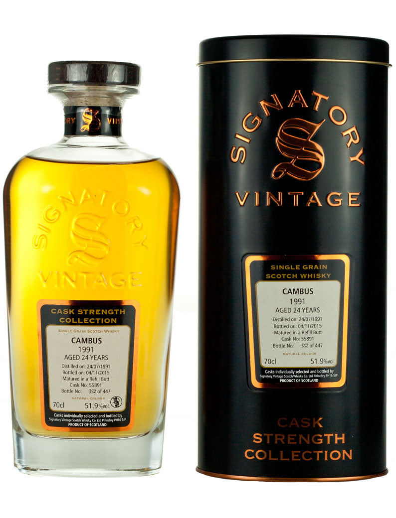 Cambus 24 Year Old 1991 Signatory