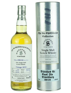 カリラ 8年 2010 シグナトリー ノンチルフィルタード