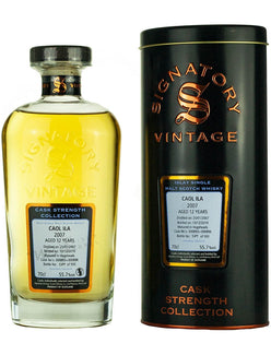 カリラ 12年 2007 シグナトリー カスクストレングス