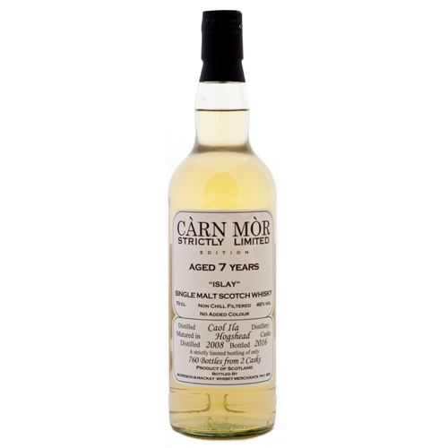 Caol Ila 7 Year Old 2008 Carn Mor Strictly