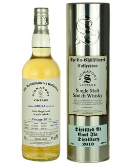 カリラ 8年 2010 シグナトリー ノンチルフィルタード