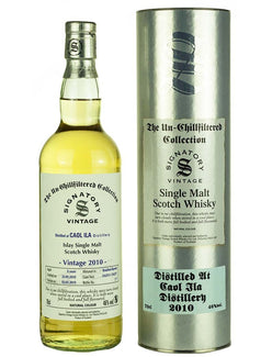 カリラ 8年 2010 シグナトリー ノンチルフィルタード