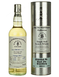 カリラ 8年 2011 シグナトリー ノンチルフィルタード