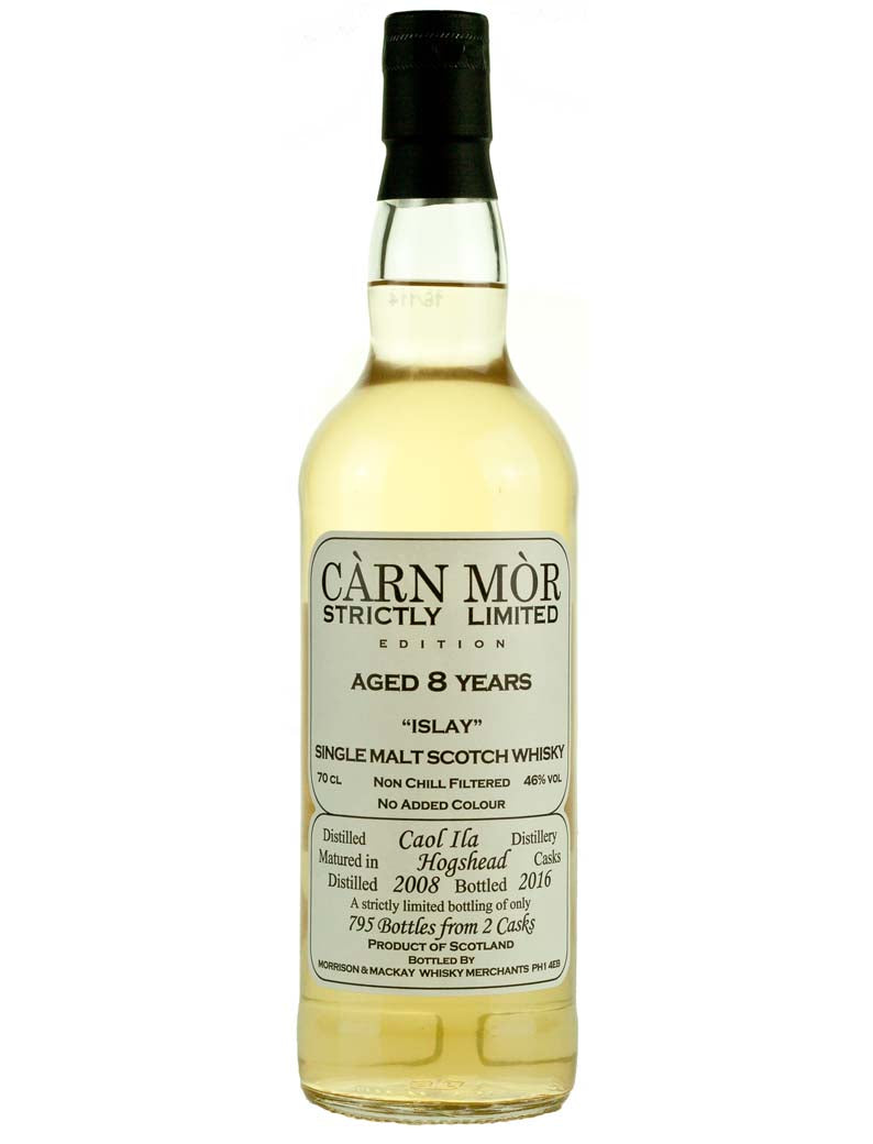 Caol Ila 8 Year Old 2008 Carn Mor Strictly