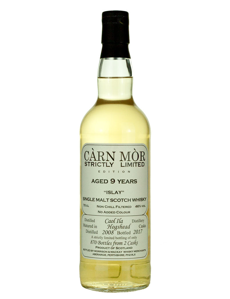 Caol Ila 9 Year Old 2008 Carn Mor Strictly Limited