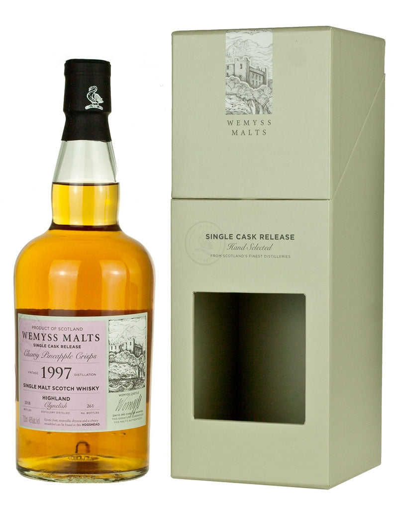 Clynelish 20 Year Old 1997 Chewy Pineapple Crisps Wemyss