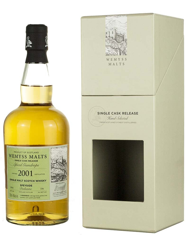 Dailuaine 17 Year Old 2001 Spiced Gumdrops Wemyss