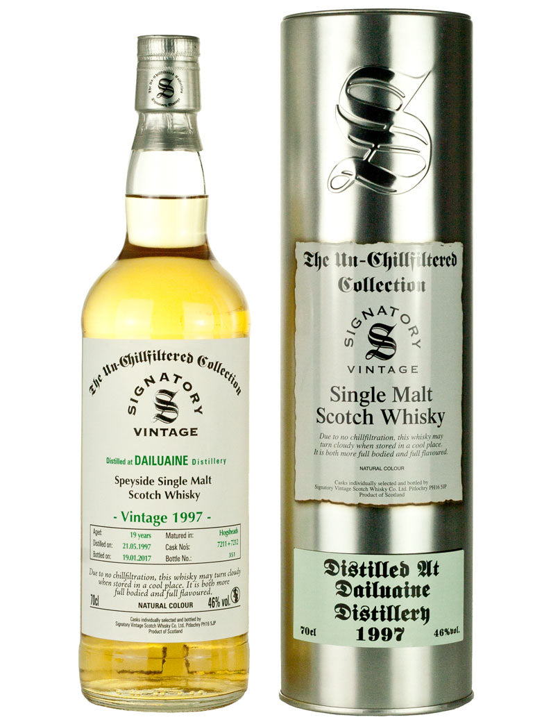 ダリューイン 19年 1997 シグナトリー ノンチルフィルタード
