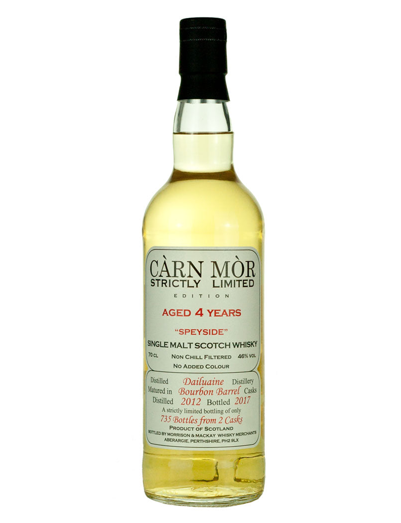 Dailuaine 4 Year Old 2012 Carn Mor Strictly Limited