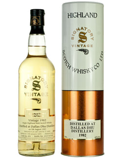 ダラスデュー 21年 1982 シグナトリー