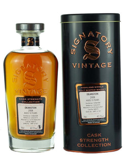 ディーンストン 10年 2008 シグナトリー カスクストレングス