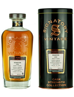 ディーンストン 11年 2006 シグナトリー カスクストレングス