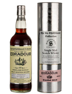 Edradour 10 Year Old 2010 Signatory Un-Chillfiltered