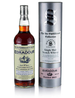 Edradour 10 Year Old 2013 Signatory Un-Chillfiltered