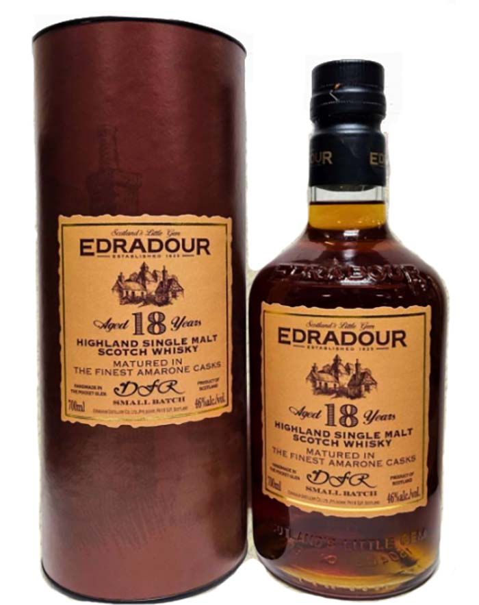 Edradour 18 Year Old 2007 Amarone Small Batch