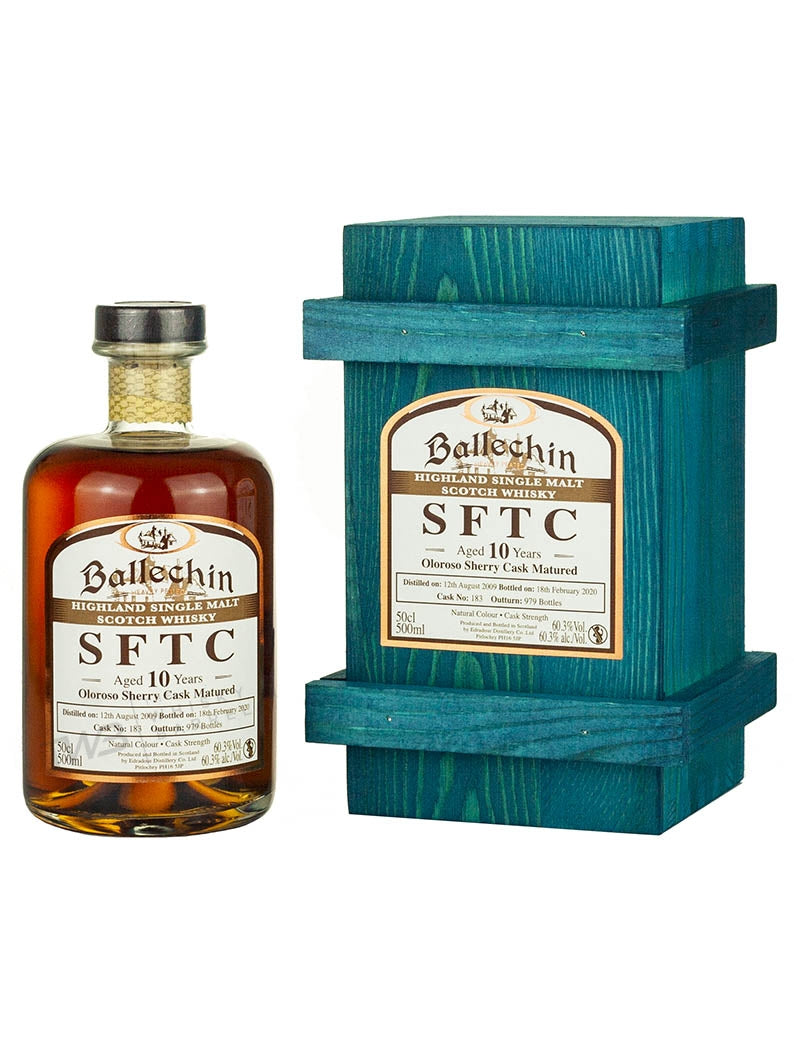 Edradour Ballechin 10 Year Old 2009 Sherry STFC
