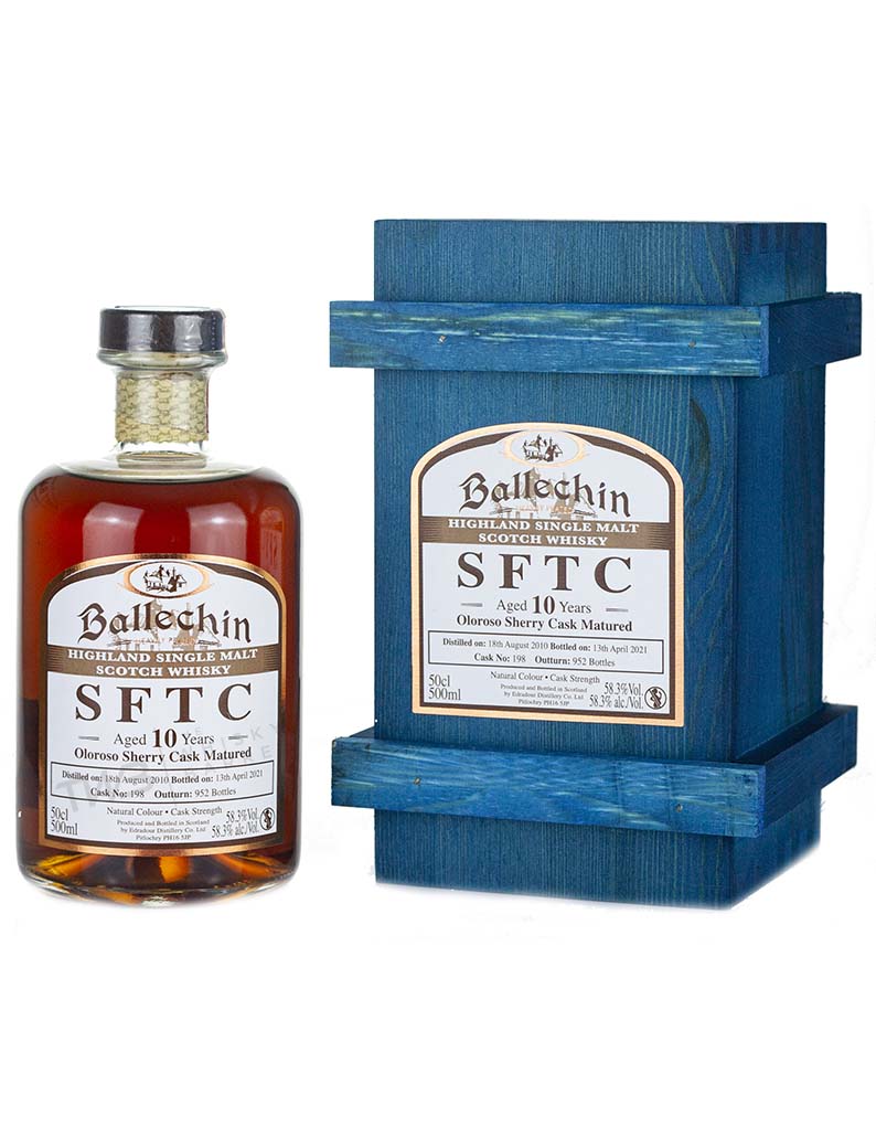 Edradour Ballechin 10 Year Old 2010 Sherry STFC