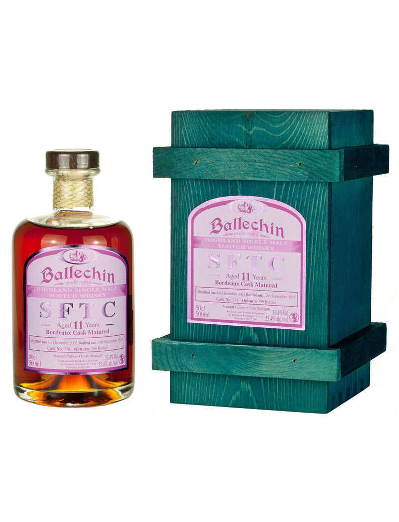Edradour Ballechin 11 Year Old 2005 Bordeaux Cask