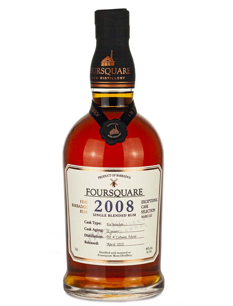 Foursquare 12 Year Old 2008 Exceptional Cask Selection (2020)