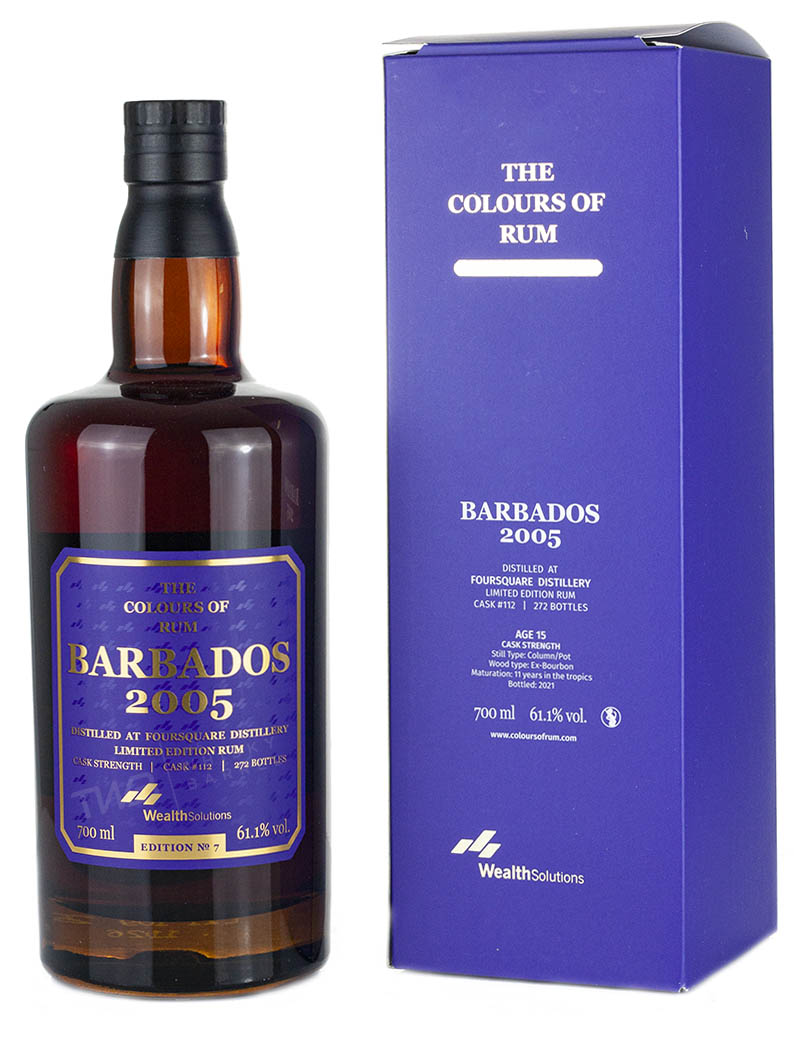 Foursquare 15 Year Old 2005 The Colours Of Rum Edition 7