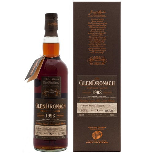 グレンドロナック 18年 1993 カスク #1607