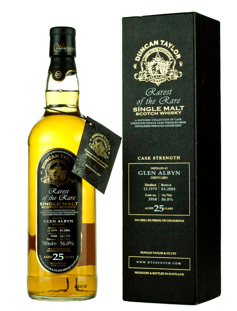 Albyn Glen Albyn 25 Year Old 1979 Rarest of the Rare – The Whisky Barrel