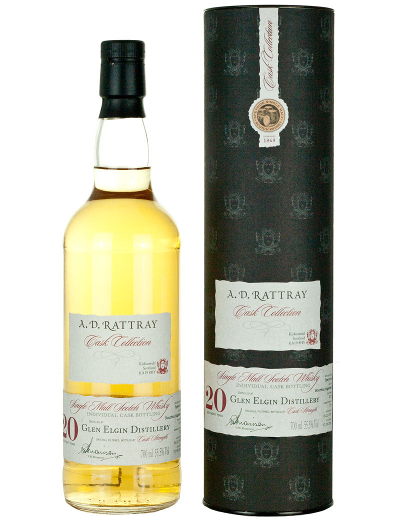 Glen Elgin 20 Year Old 1995 Dewar Rattray - The Whisky Barrel