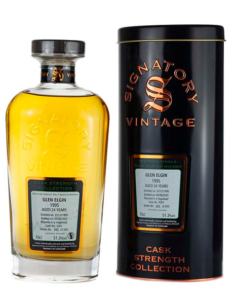 グレンエルギン 24年 1995 シグナトリー カスクストレングス - ザ
