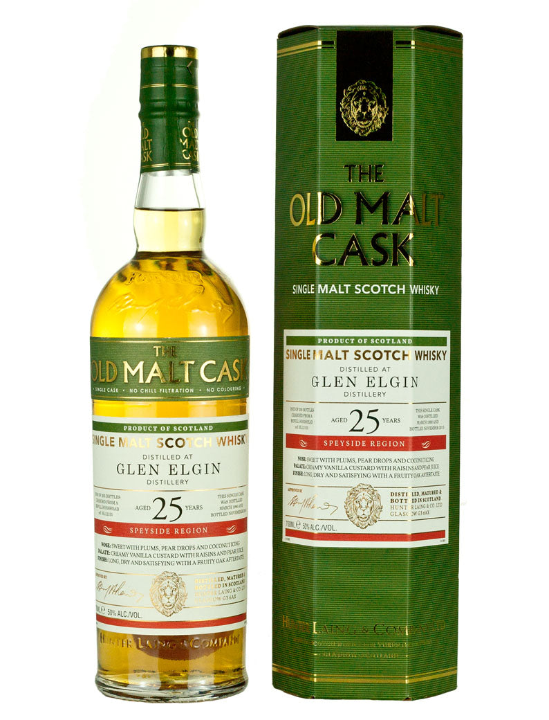 Glen Elgin 25 Year Old 1990 Old Malt Cask