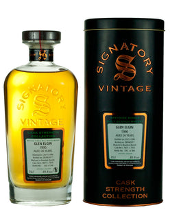 グレンエルギン 26年 1990 シグナトリー カスクストレングス