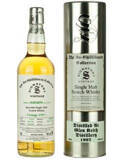 グレンキース 20年 1997 シグナトリー ノンチルフィルタード