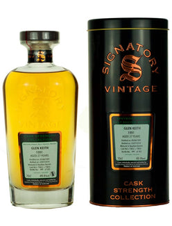 グレンキース 27年 1991 シグナトリー カスクストレングス