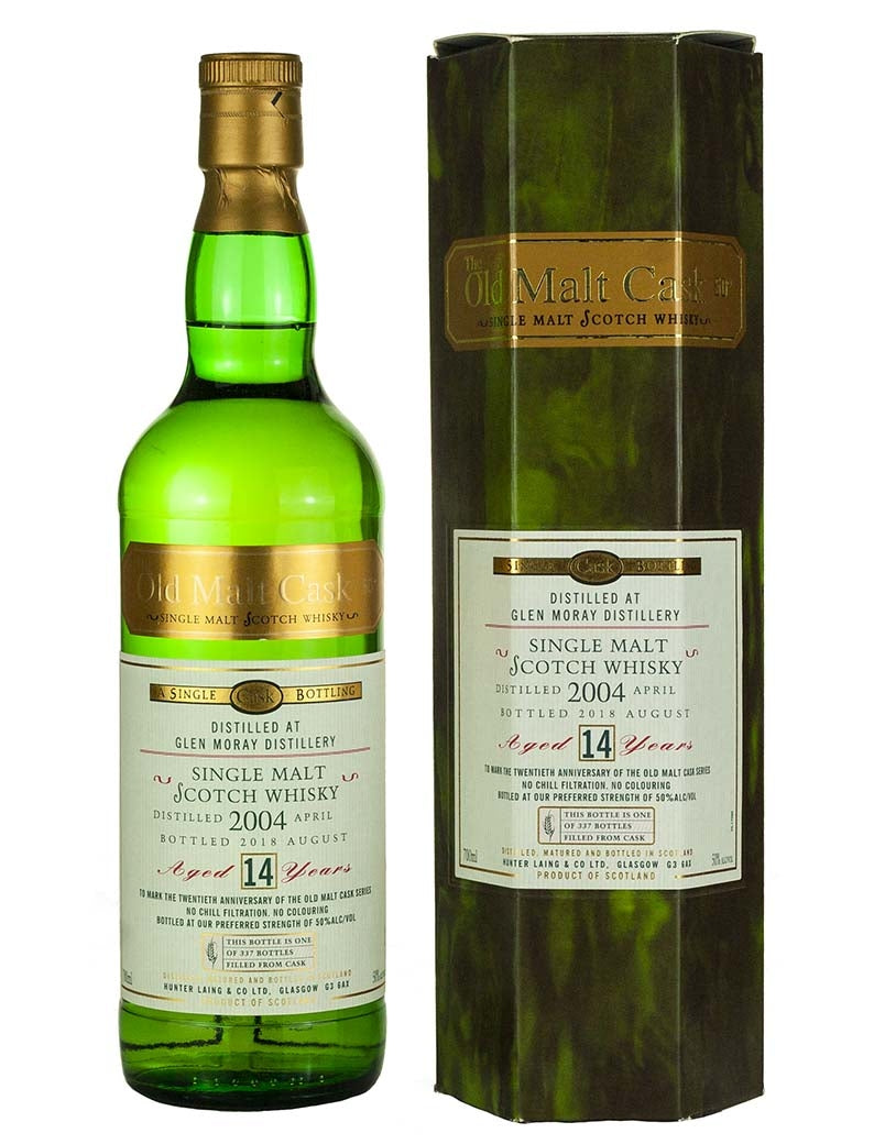Glen Moray 14 Year Old 2004 Old Malt Cask 20th Anniversary