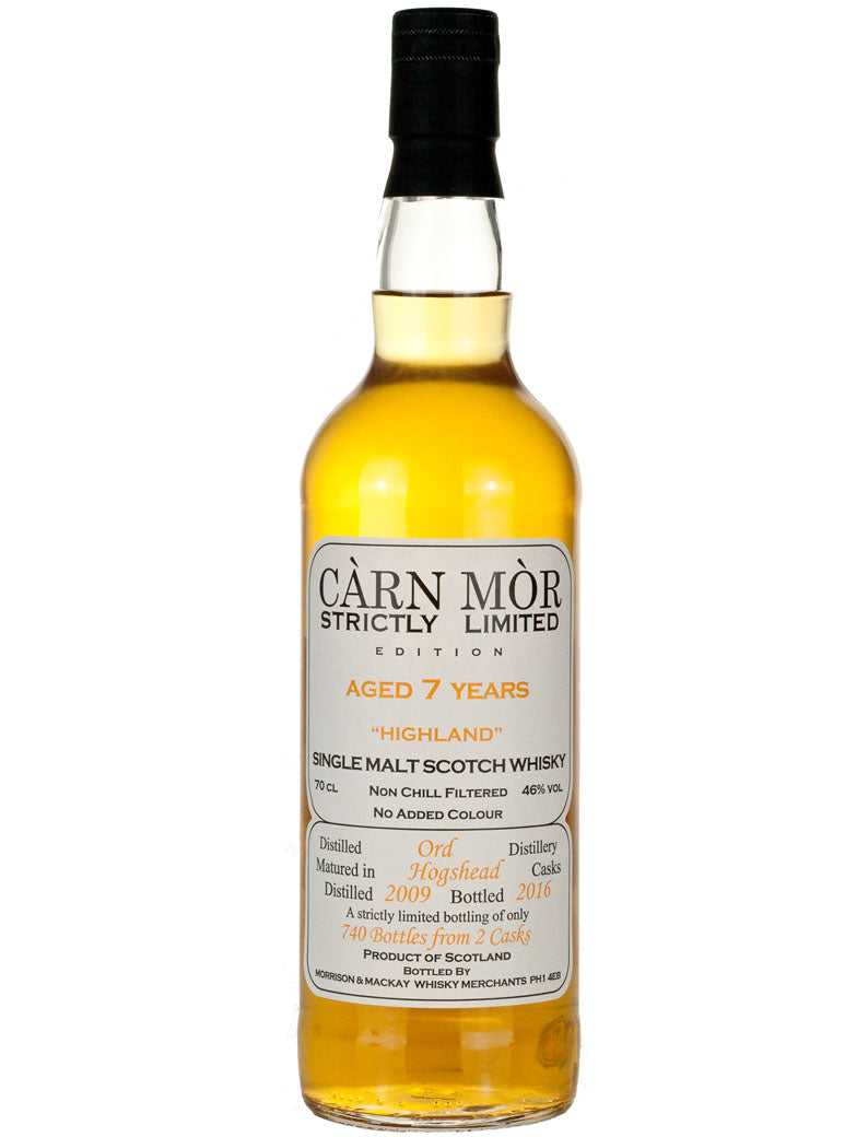 Glen Ord 7 Year Old 2009 Carn Mor Strictly