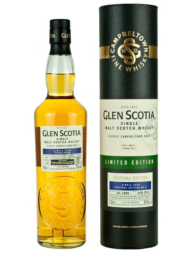 Glen Scotia 17 Year Old 2000 Festival Edition No.3