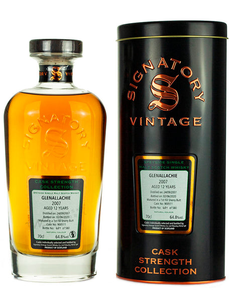 シグナトリー　ニューカスク　グレンアラヒー　2007 12年 glenallachie-12-year-old-2007-