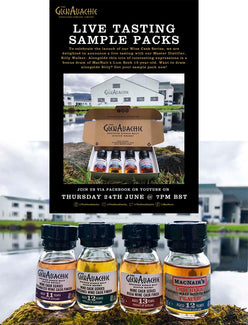 グレンアラヒー ワインカスク テイスティングキット ビリー・ウォーカー Facebookライブ 2021年6月24日