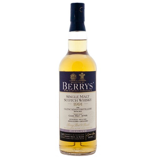 Glencadam 22 Year Old 1991 Berry's Own