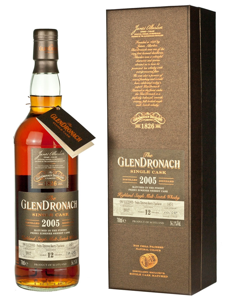 グレンドロナック 12年 2005 バッチ16