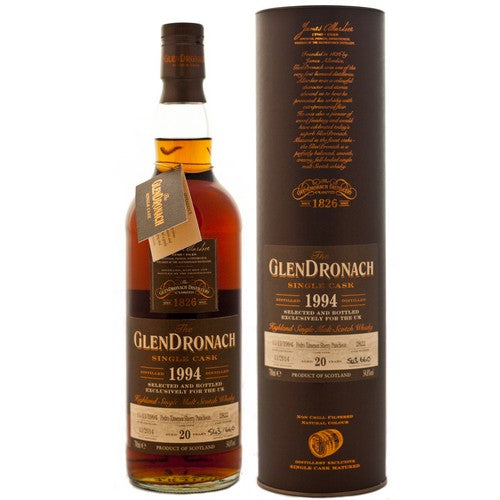 Glendronach 20 Year Old 1994 Cask #2822