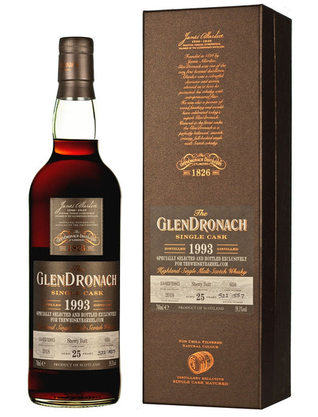The GlenDronach ハンドフィルドウイスキー glendronach-25-year-old-1993-
