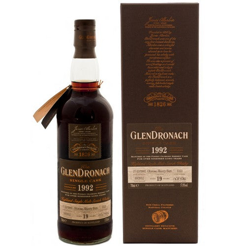 ウイスキー　シングルモルト　スコッチ　グレンドロナック グレンドロナック 19年 バッチ7 カスク #1123 – The Whisky Barrel