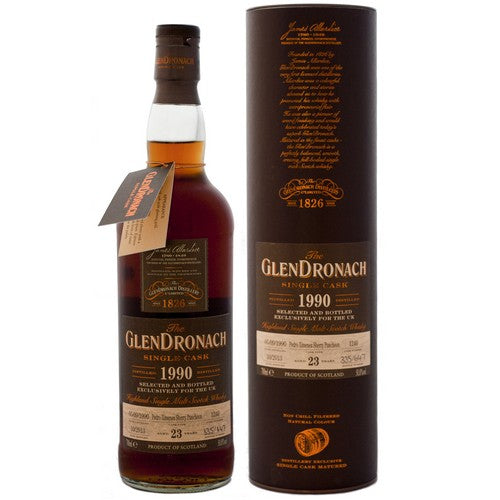 Glendronach 23 Year Old 1990 Cask #1240