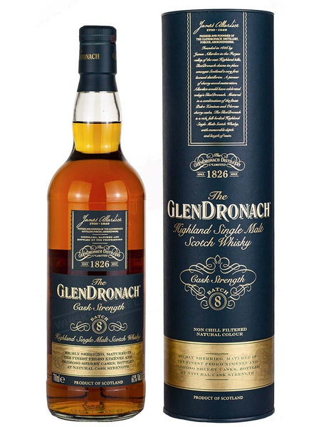 グレンドロナック カスクストレングス バッチ8 - ザ・ウイスキー