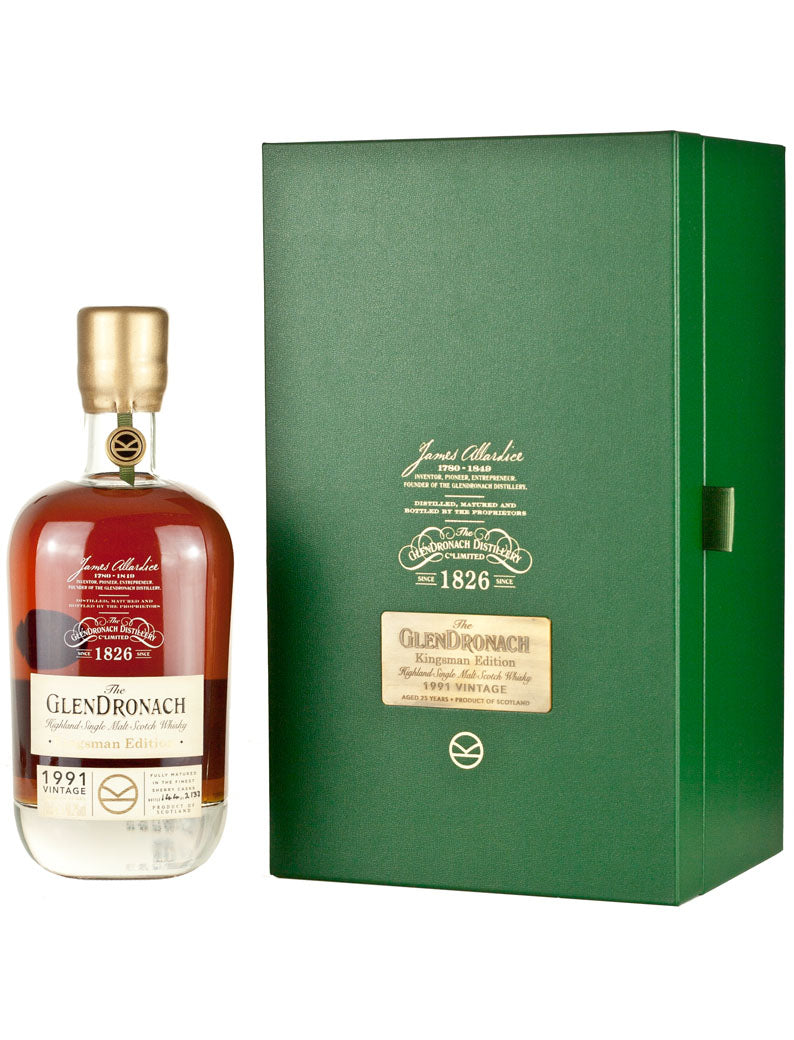 Glendronach Kingsman Edition 25 Year Old 1991