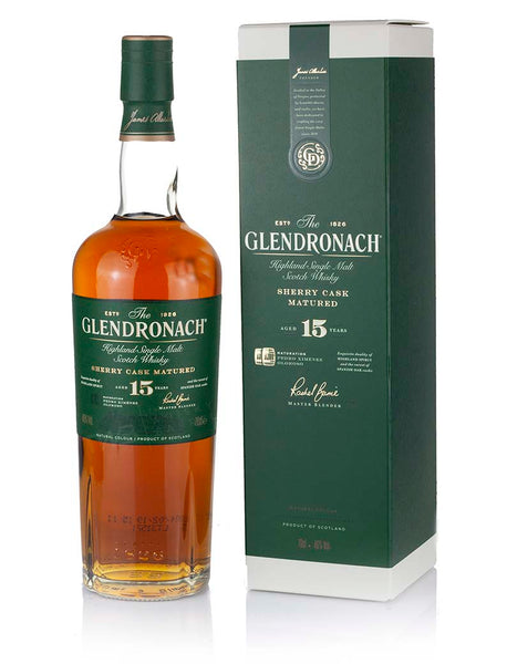 Glendronach 15 Year Old Sherry Cask Matured | The Whisky Barrel