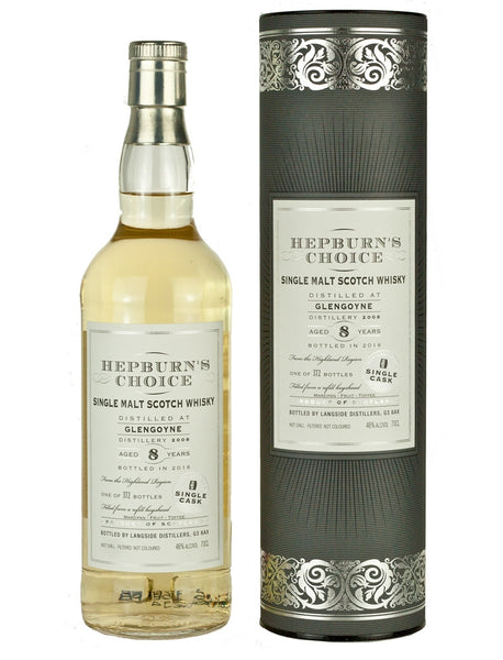 グレンゴイン 8年 2008 ヘップバーンズチョイス – The Whisky Barrel