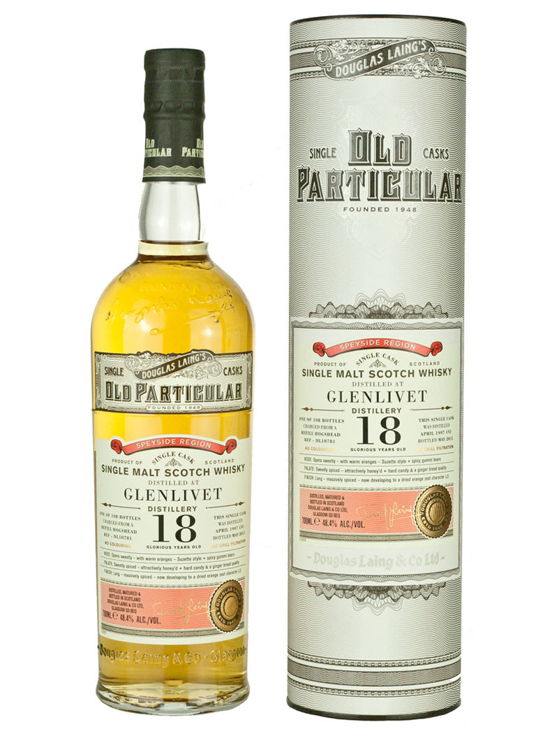 Glenlivet 18 Year Old 1997 Old Particular