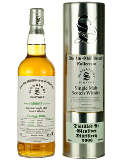 グレンリベット 9年 2006 シグナトリー ノンチルフィルタード